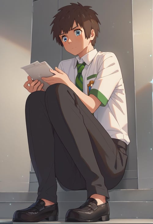 Taki Tachibana (Your Name / Kimi no Na wa. - (Pony) by 25kkai on Tensor.Art