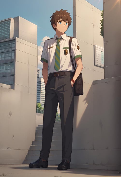 Taki Tachibana (Your Name / Kimi no Na wa. - (Pony) by 25kkai on Tensor.Art