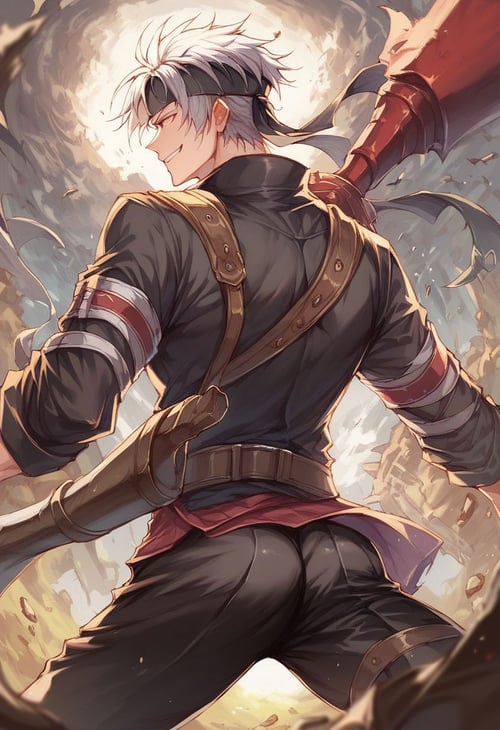 Crow Armbrust - Trails of Cold Steel (5 Outfits!) - (Pony XL) by CrimmoAI on Tensor.Art