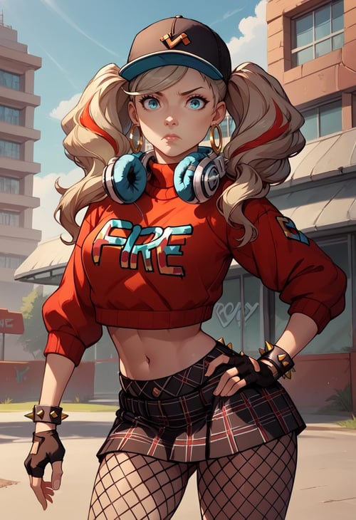Ann Takamaki, 8 outfits (Persona 5) [Pony Diffusion] by bsinky on Tensor.Art
