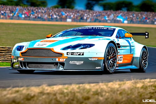 Realistic Racing Aston Martin V8 Vantage GT2 by Legionman81 on Tensor.Art
