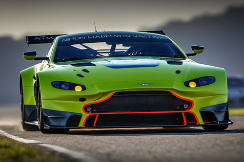 Realistic Racing Aston Martin V8 Vantage AMR GTE by Legionman81 on Tensor.Art