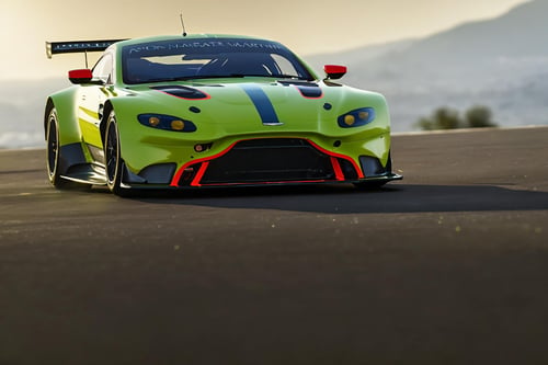 Realistic Racing Aston Martin V8 Vantage AMR GTE by Legionman81 on Tensor.Art