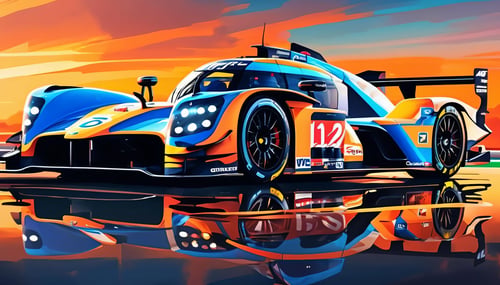 Realistic Racing LMP2 by Legionman81 on Tensor.Art