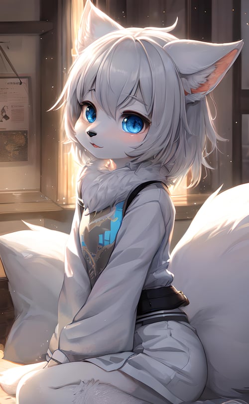 NeatNess Fluffy Fur Mix by NeatNess! on Tensor.Art