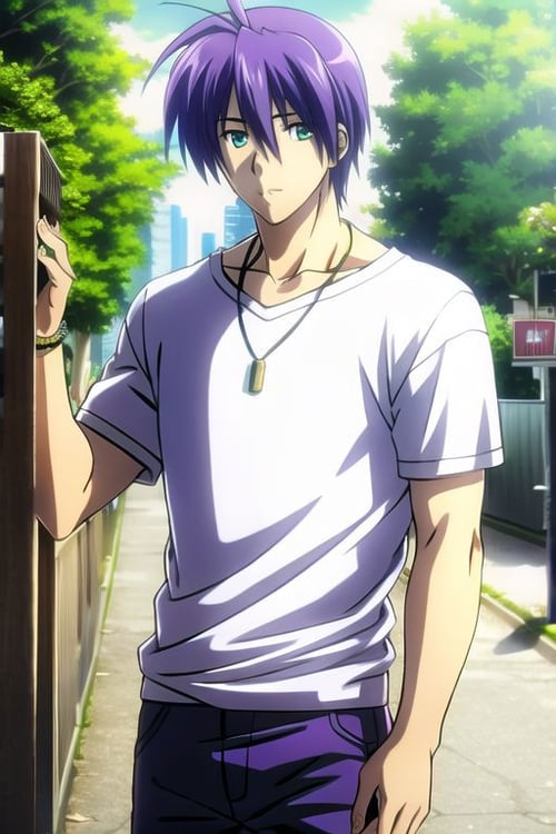 Tomoya Okazaki / Clannad / 岡崎 朋也 / SD / ADNT by Adinata97 on Tensor.Art