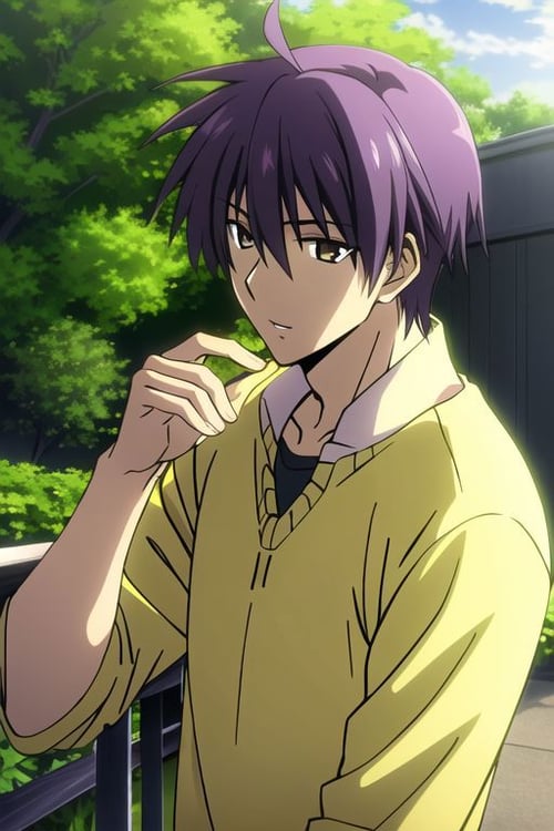 Tomoya Okazaki / Clannad / 岡崎 朋也 / SD / ADNT by Adinata97 on Tensor.Art