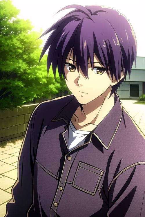 Tomoya Okazaki / Clannad / 岡崎 朋也 / SD / ADNT by Adinata97 on Tensor.Art