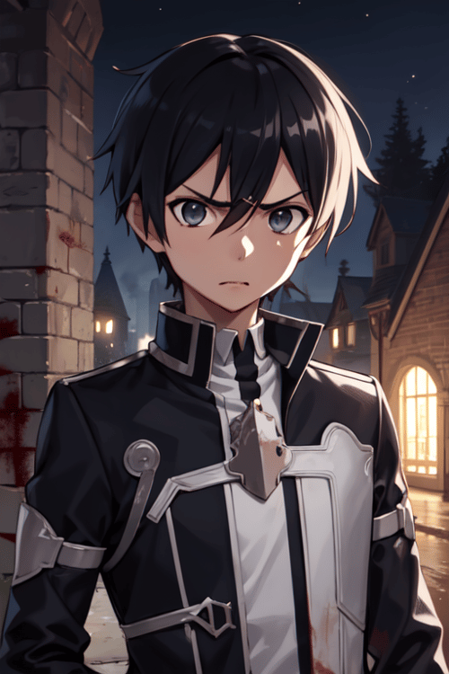 Kirito / Kazuto Kirigaya / SAO / Sword Art Online by Aki210021 on Tensor.Art