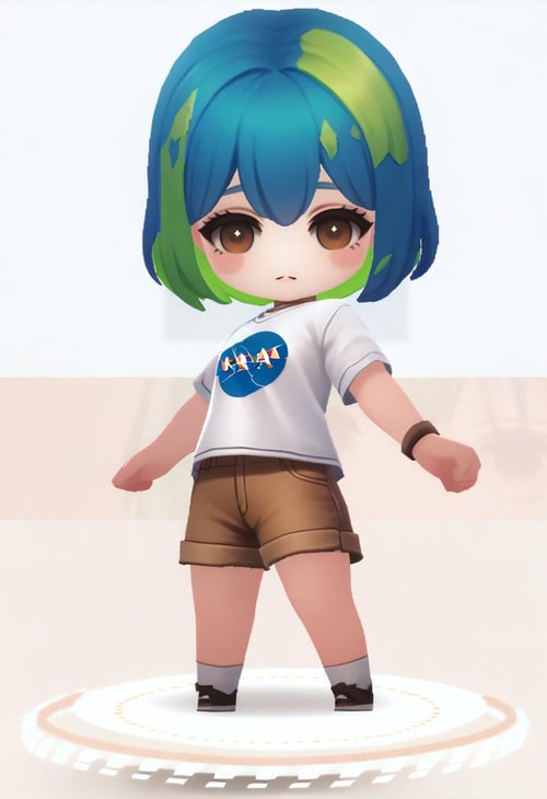 Goddess of Victory: NIKKE Chibi (Style) SDXL LoRA [Pony] by richyrich515 on Tensor.Art