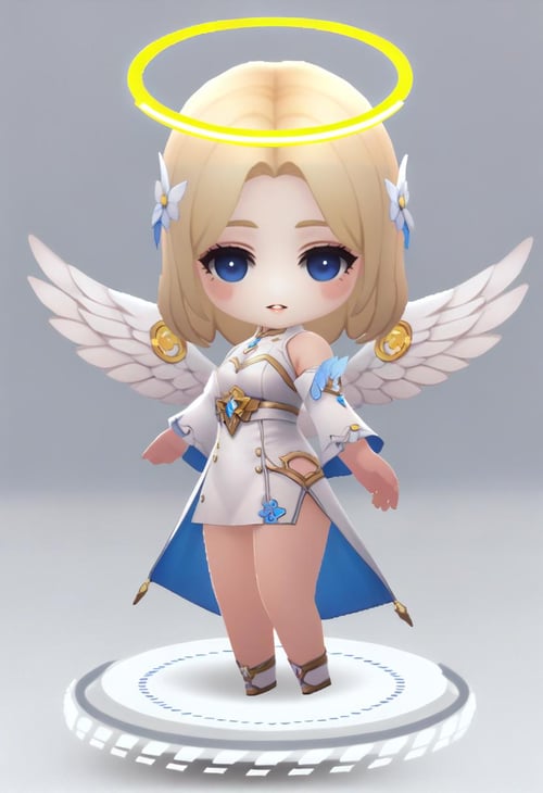 Goddess of Victory: NIKKE Chibi (Style) SDXL LoRA [Pony] by richyrich515 on Tensor.Art