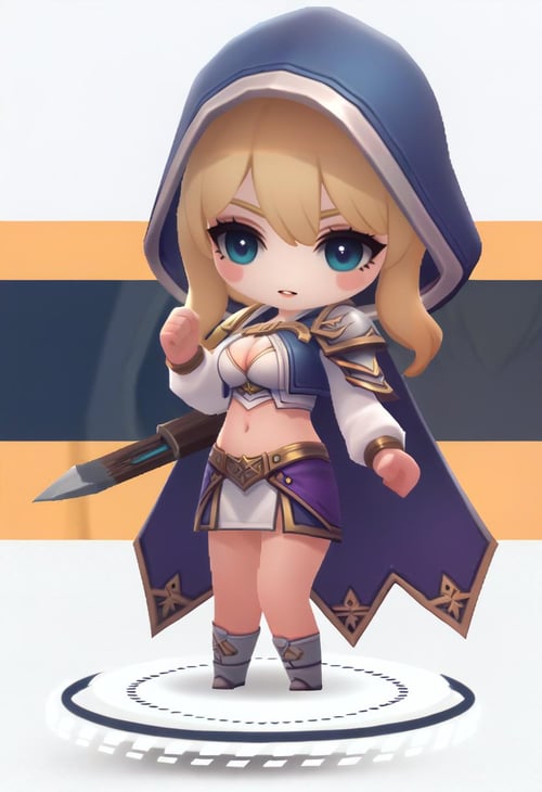 Goddess of Victory: NIKKE Chibi (Style) SDXL LoRA [Pony] by richyrich515 on Tensor.Art