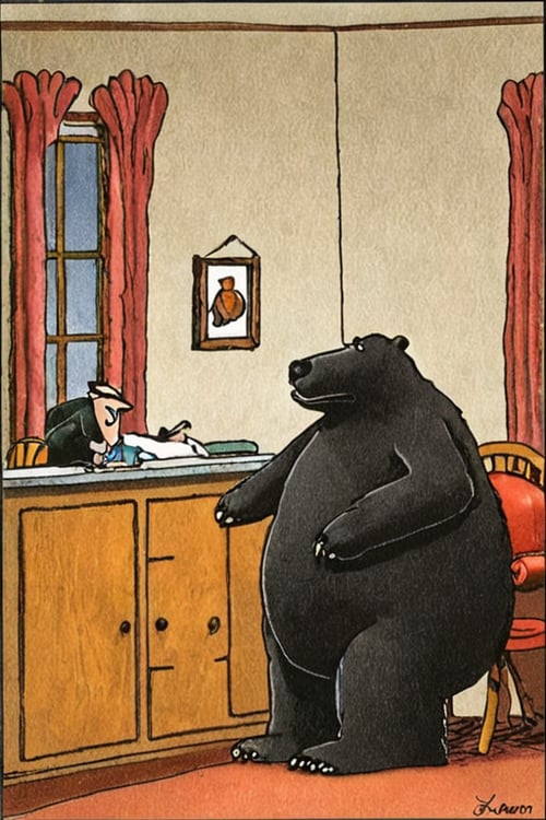 Gary Larson Style XL (The Far Side) by Nonsensei on Tensor.Art
