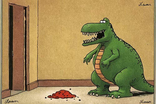 Gary Larson Style XL (The Far Side) by Nonsensei on Tensor.Art