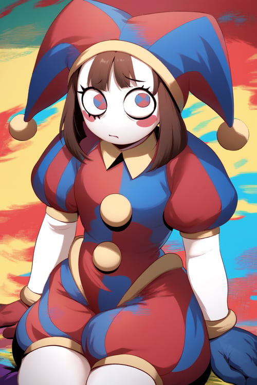 Pomni / The Amazing Digital Circus (NSFW/SFW) SDXL by WhiteCaliberFox on Tensor.Art