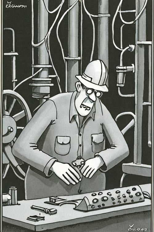 Gary Larson Style XL (The Far Side) by Nonsensei on Tensor.Art
