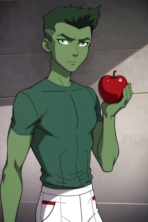 beast boy - young justice by user_704223368068517208 on Tensor.Art