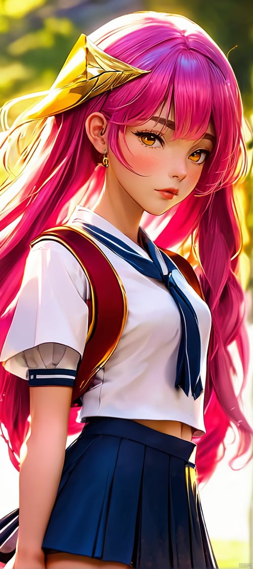 xl绚丽多彩的世界-人物肖像姿势优化colorful world by Tianchimp on Tensor.Art