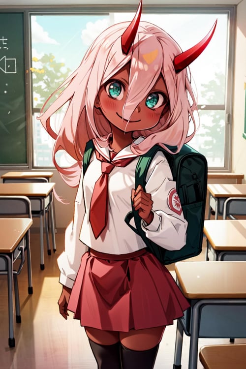 Zero Two (Oni) | Character LoRA (DITF) | Pony & 1.5 by LennonAI on Tensor.Art