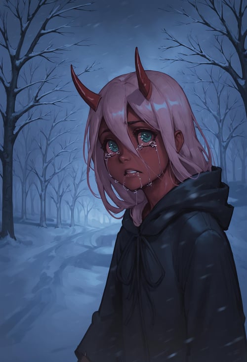 Zero Two (Oni) | Character LoRA (DITF) | Pony & 1.5 by LennonAI on Tensor.Art