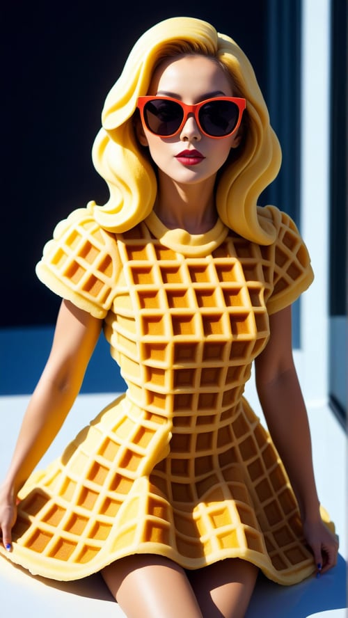 Waffle Style SDXL - Turn anything into a waffle! by mnemic on Tensor.Art
