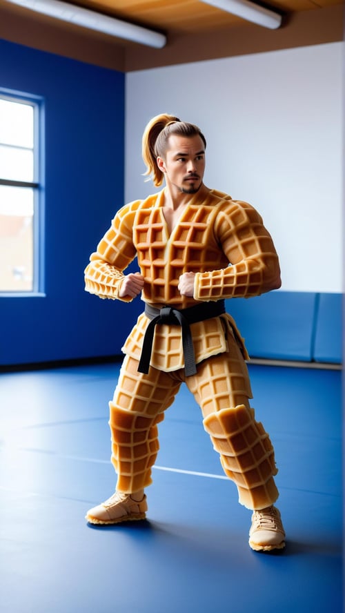 Waffle Style SDXL - Turn anything into a waffle! by mnemic on Tensor.Art