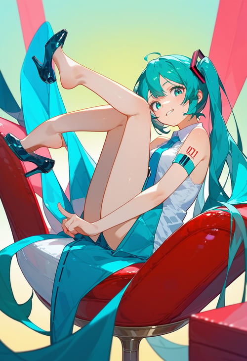 (PonyXL concept) High Heels Shoe Dangle | 悬着的高跟鞋 by Akiseki on Tensor.Art