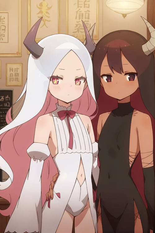[PonyXL] Jahy-sama wa Kujikenai! - Maou and Su by Idkanymore50 on Tensor.Art