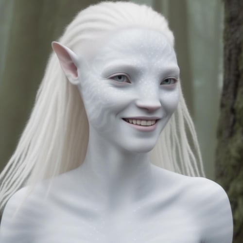Albino Na’vi model by loxfz on Tensor.Art