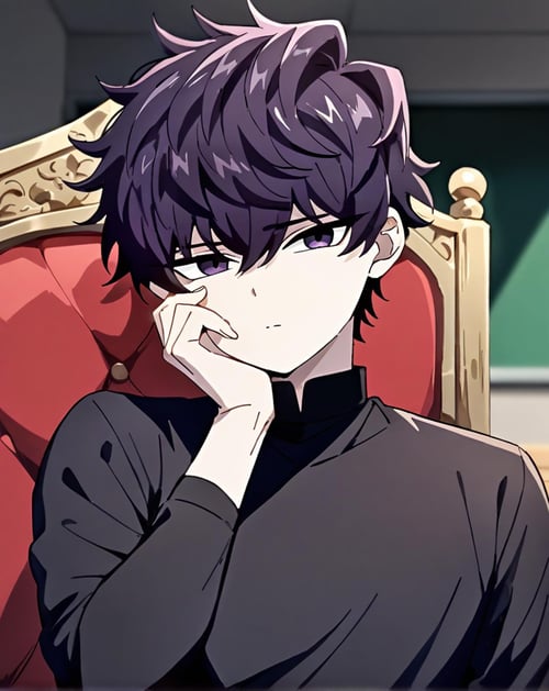 Komi Shousuke SDXL LoRA // Komi-san wa, Komyushou desu by I_Tempest on Tensor.Art