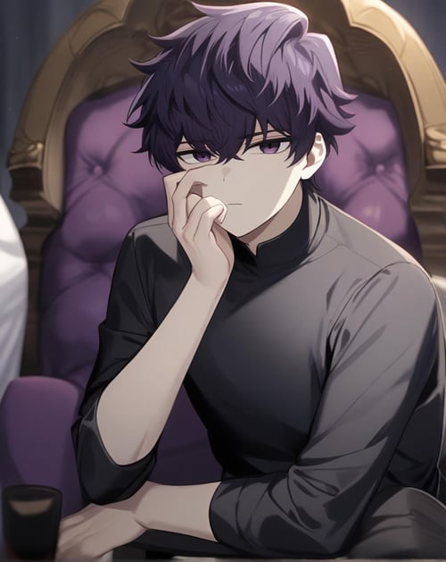 Komi Shousuke SDXL LoRA // Komi-san wa, Komyushou desu by I_Tempest on Tensor.Art