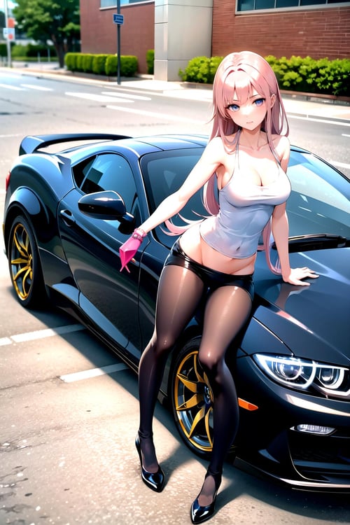 Supercar & Girl - Realistic and Anime compatible by GGrue on Tensor.Art