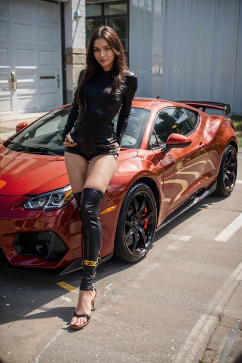 Supercar & Girl - Realistic and Anime compatible by GGrue on Tensor.Art