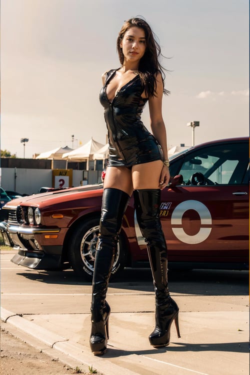 Supercar & Girl - Realistic and Anime compatible by GGrue on Tensor.Art