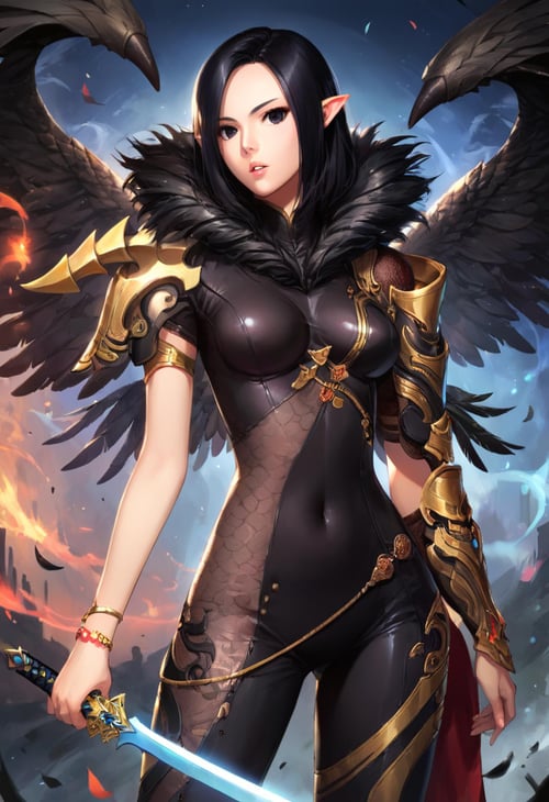 Pony XL & 1.5 Jinsoyun Blade and soul by Creativehotia on Tensor.Art