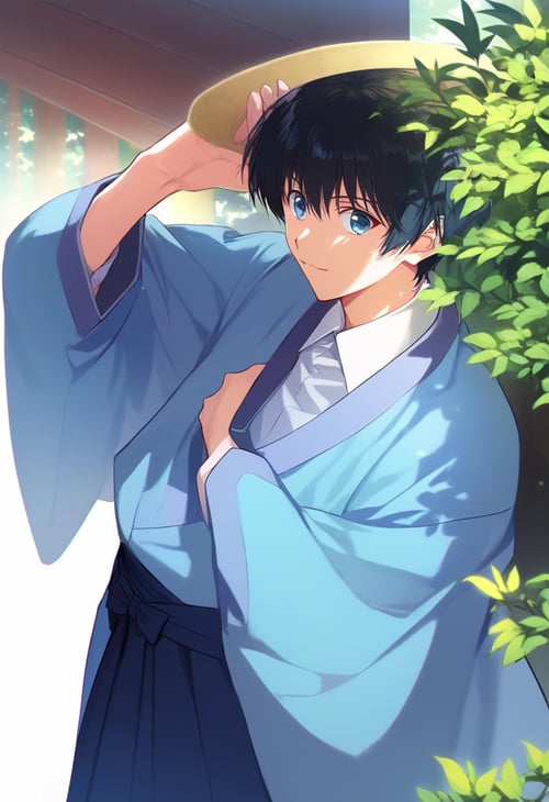 Sojirou Seta (瀬田 宗次郎) - Rurouni Kenshin (るろうに剣心 -明治剣客浪漫譚-) - (Pony) by 25kkai on Tensor.Art