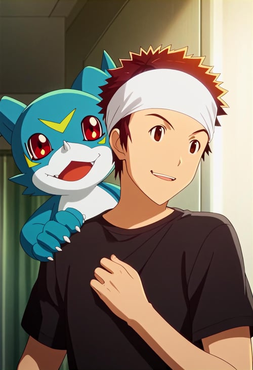 Daisuke Motomiya / Davis Motomiya (大和田 ルイ) - Digimon Adventure 02: The Beginning (デジモンアドベンチャー02 THE BEGINNING) - (Pony) by...