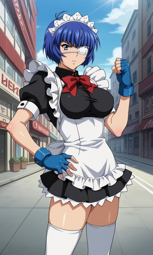 (Pony XL) Ryomo Shimei | Ikkitousen LoRa by WhiteZ on Tensor.Art