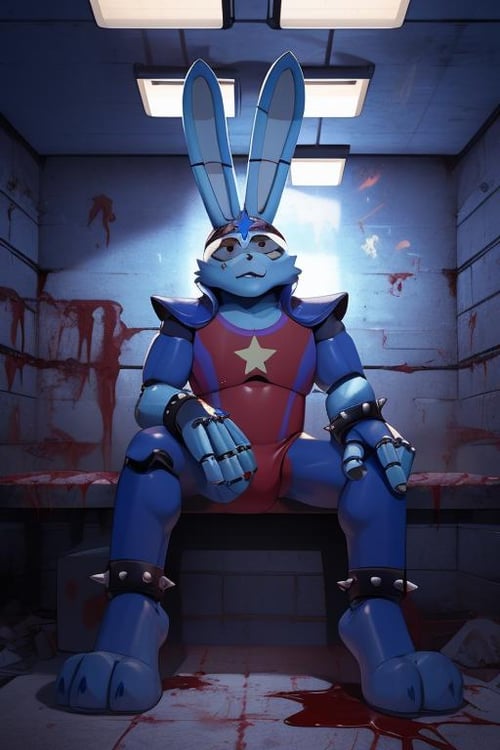 Glamrock Bonnie FNAF / Five Nights at Freddy's Security Breach Ruin DLC by xmattar on Tensor.Art