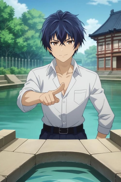 Rentarou Satomi | Black Bullet (Pony) by andinmaro146 on Tensor.Art
