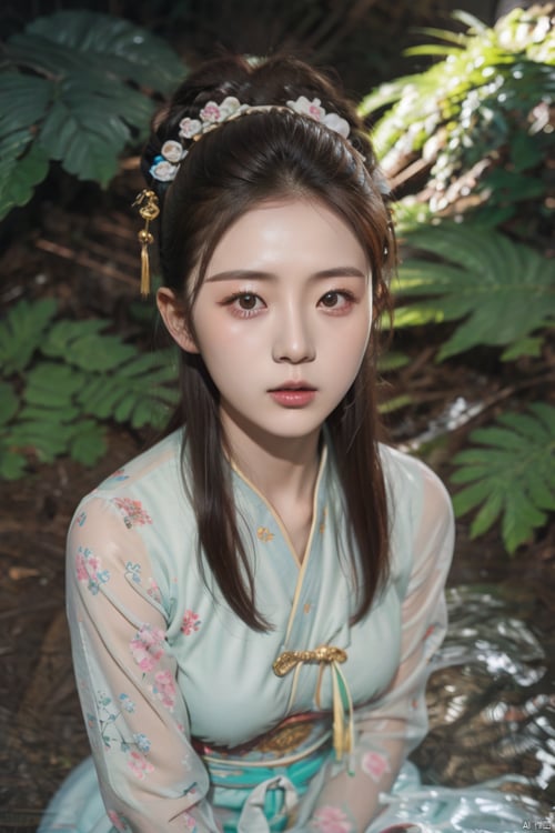 Hanfu-山青水软 by 呱唧呱唧 on Tensor.Art
