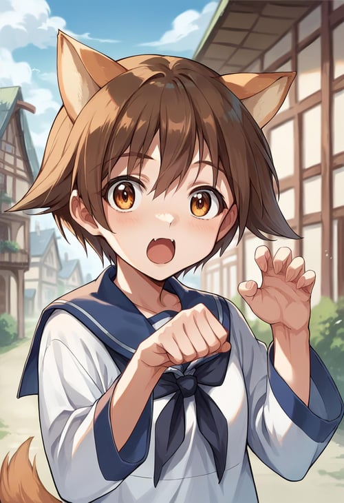 Miyafuji Yoshika 宮藤芳佳 PONY - Strike Witches ストライクウィッチーズ by ctian on Tensor.Art