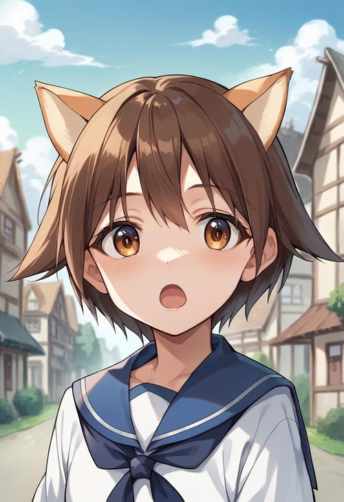 Miyafuji Yoshika 宮藤芳佳 PONY - Strike Witches ストライクウィッチーズ by ctian on Tensor.Art