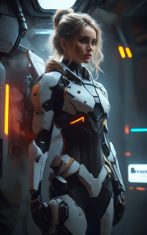 ABM - Genesis Vanguard Armour Suit by Azwar Black Mask on Tensor.Art