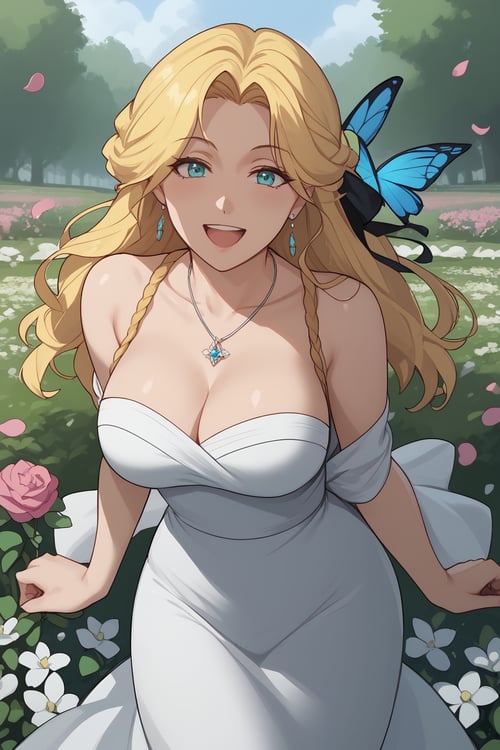 聖女の魔力は万能です, エリザベス・アシュレイ, Elizabeth Ashley, by junkai wang on Tensor.Art