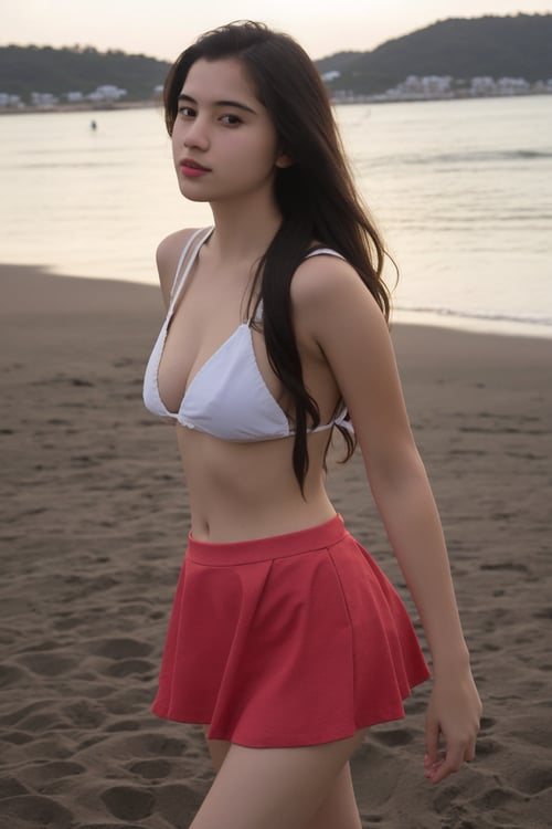WHITE BIKINI  by DAVOCADO on Tensor.Art