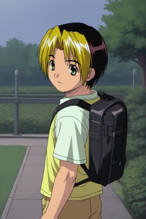 Hikaru Shindo (進藤ヒカル) / 2 Looks - Hikaru no Go (ヒカルの碁) - (Pony) [Comission] by 25kkai on Tensor.Art