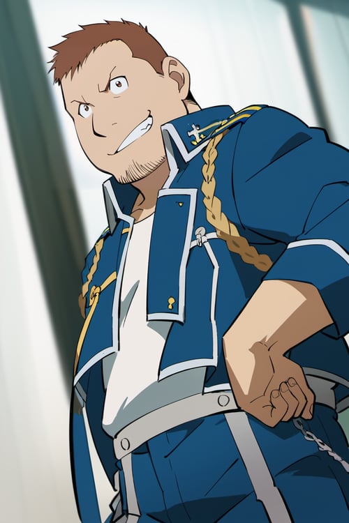 Heymans Breda - Fullmetal Alchemist by Berthault on Tensor.Art