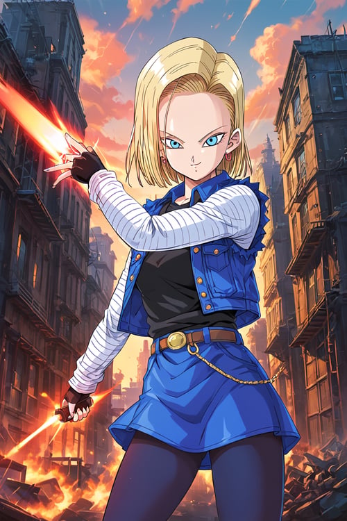 Android 18 - Dragon Ball Z/GT/Supe by user_669393743098450127 on Tensor.Art
