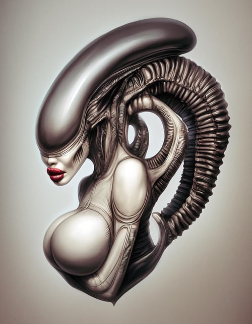 HR Giger (Style) [Pony XL] by DennisSchöneberg on Tensor.Art